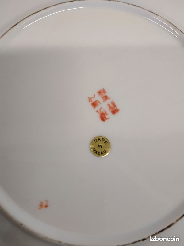 Assiette en porcelaine chinoise (image 9)