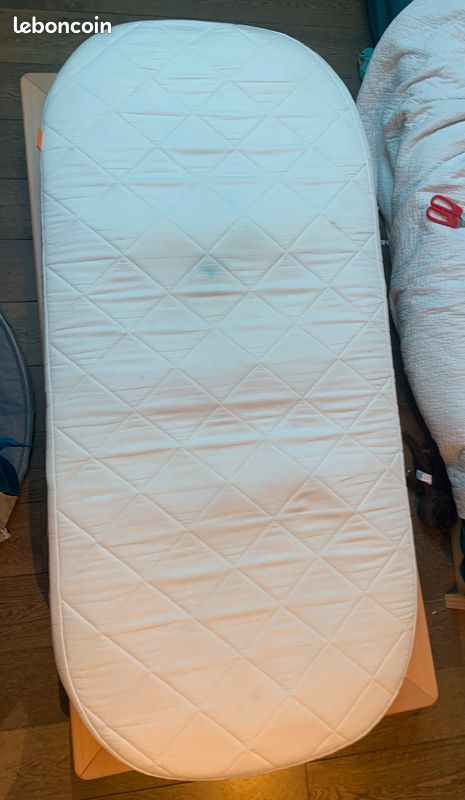Sommier en bois et matelas 140x70 (image 4)