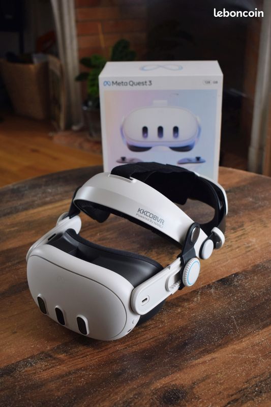 Meta Quest 3 - Blanc - Casque VR - Rue du Commerce