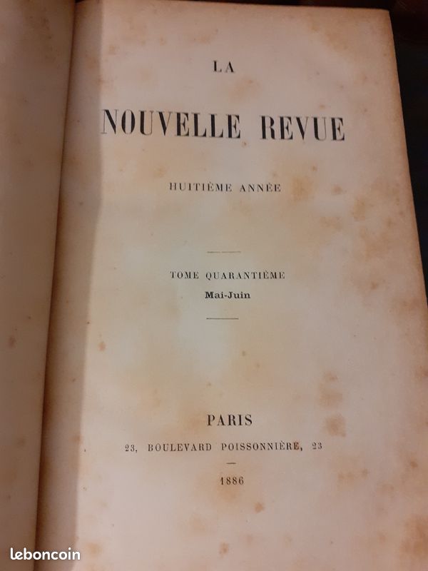40 tomes Livres anciens 1880 (image 6)
