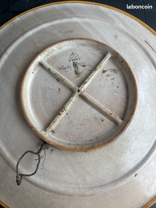 Assiette peinte musse blois (image 2)