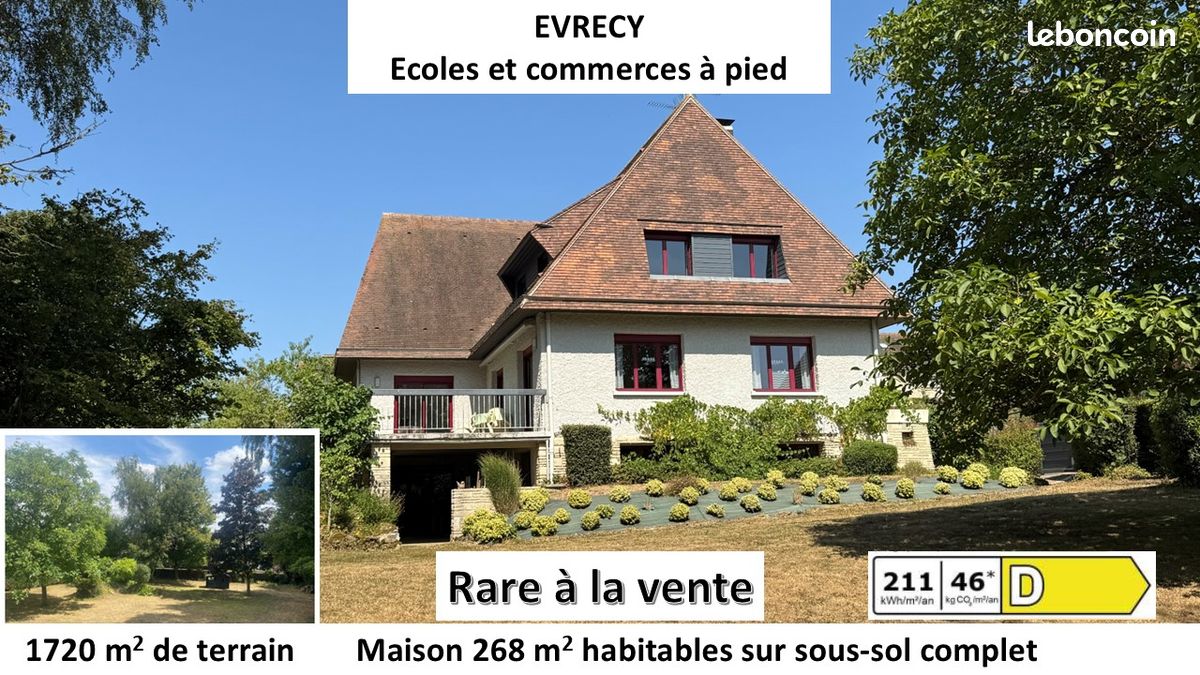 Maison 12 pièces 268 m² · à Évrecy · 268 m² · 496 320 €