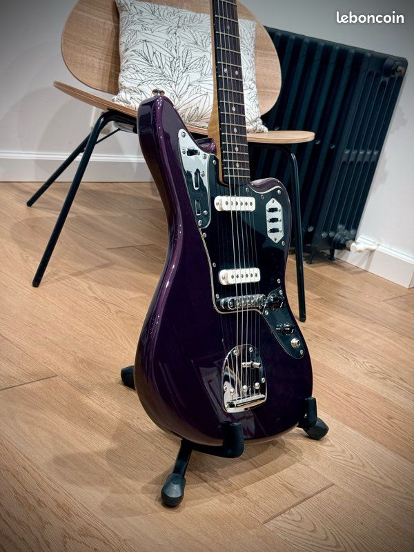 Échange possible - Guitare luthier Yann Mahé - Jaguar 1966 superbe état (image 3)