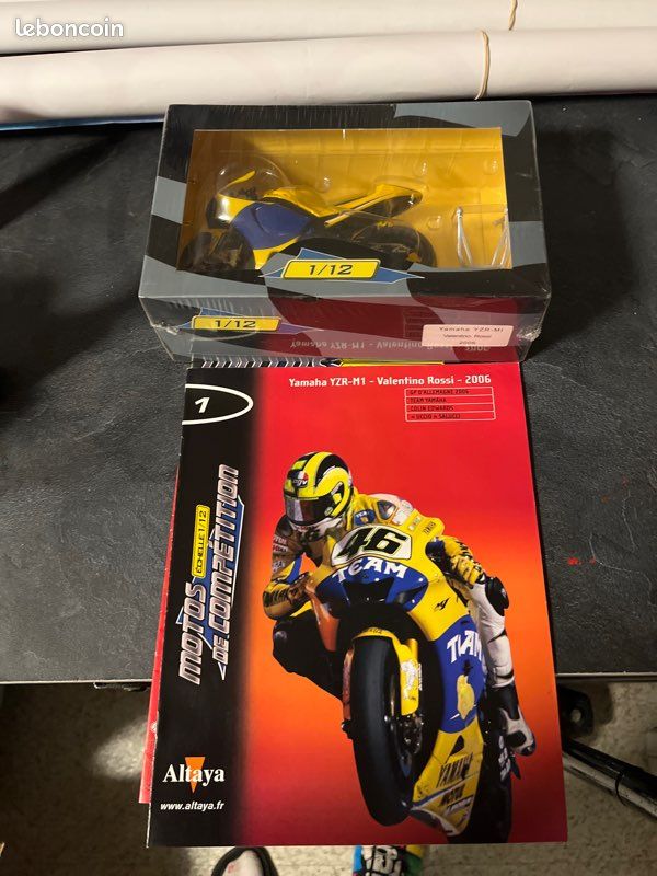 Altaya Lot De 3 Casques Valentino Rossi - Saisons 1995/96/97 - Échelle 1/5 - Collection