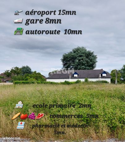 Terrain 1520 m² Cescau