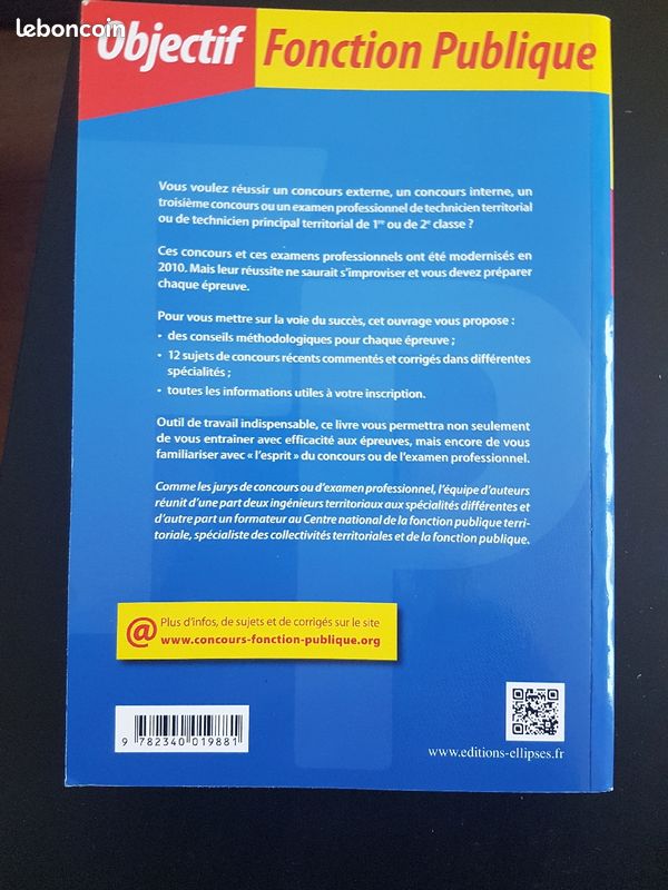 Livre préparation concours technicien territorial (image 2)