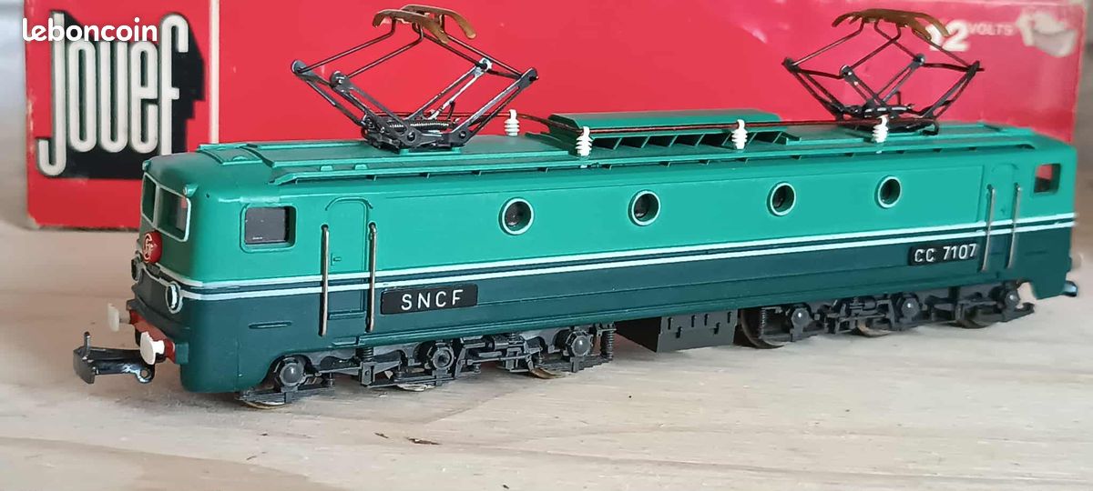 Caisse De Locomotive Jouef CC 21004 – Complète, Bon état, Pour Pièces Ou Restauration