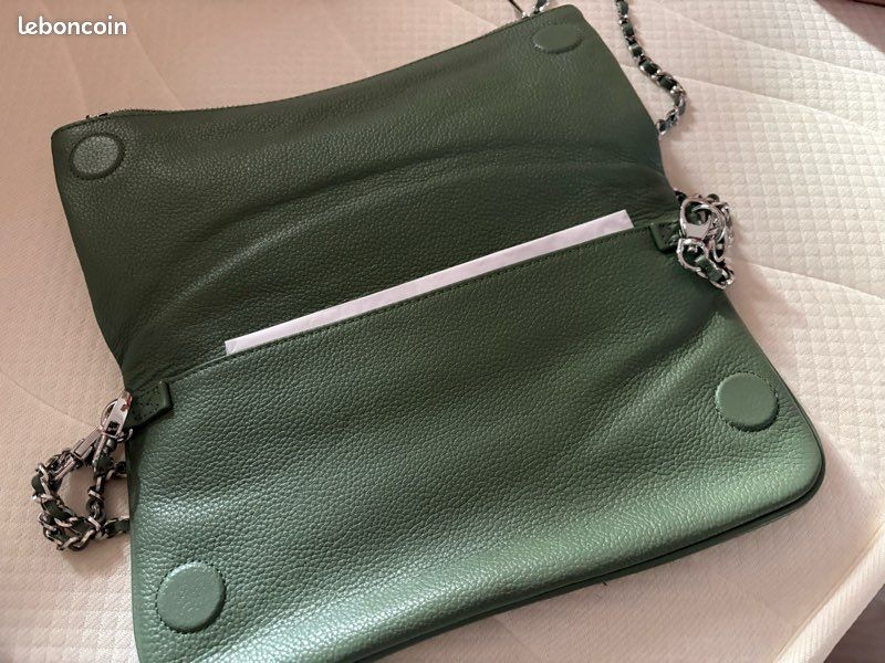 Superbe Sac Zadig & Voltaire cuir vert neuf (image 3)