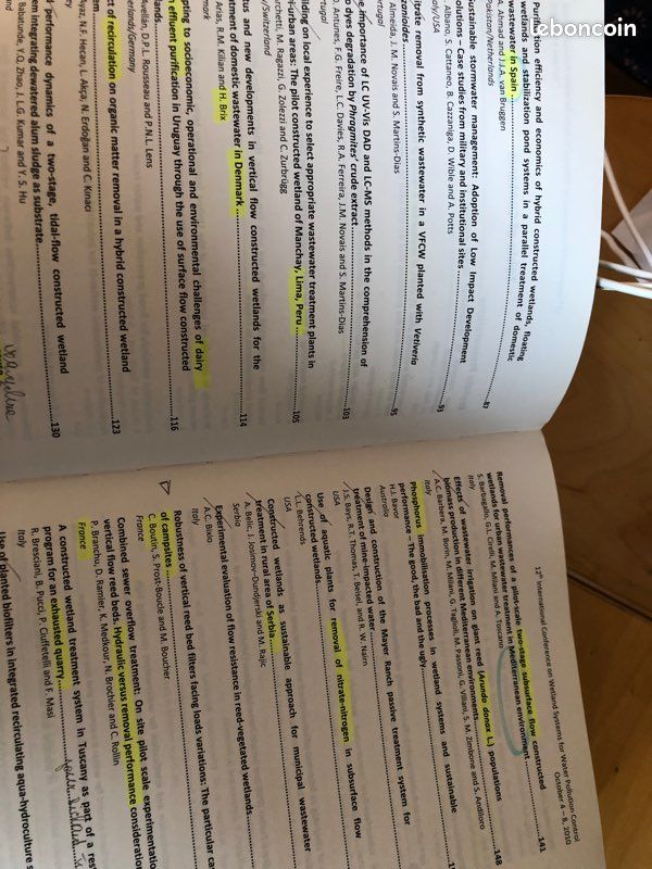 Wetland Systems for Water Pollution Control. Livres 1 et 2 (image 3)