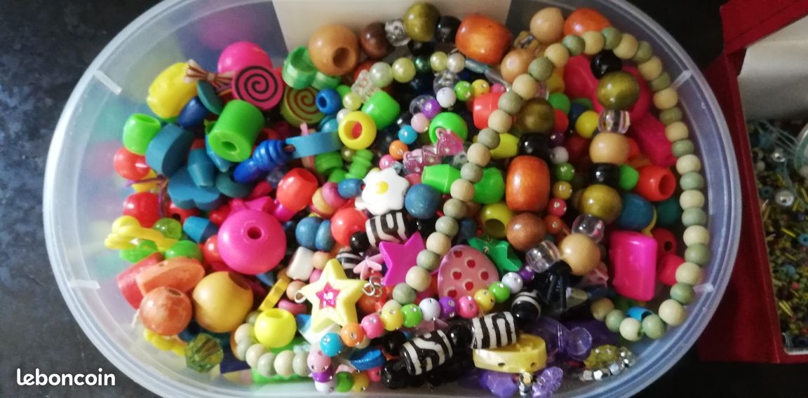 Gros lot perles diverses (image 3)