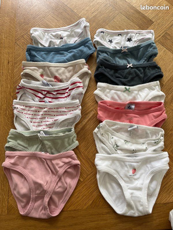 Vêtements Culotte Petit Bateau Lot De 14 Culottes Petit Bateau Ans
