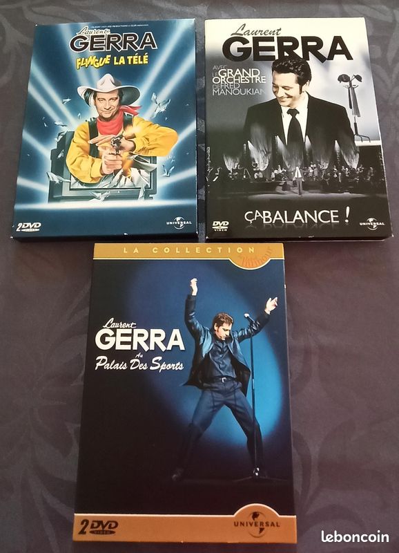 Laurent GERRA , 3 coffrets, voir les 6 photos (image 1)