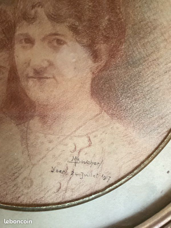 Dessin portrait sanguine (image 4)