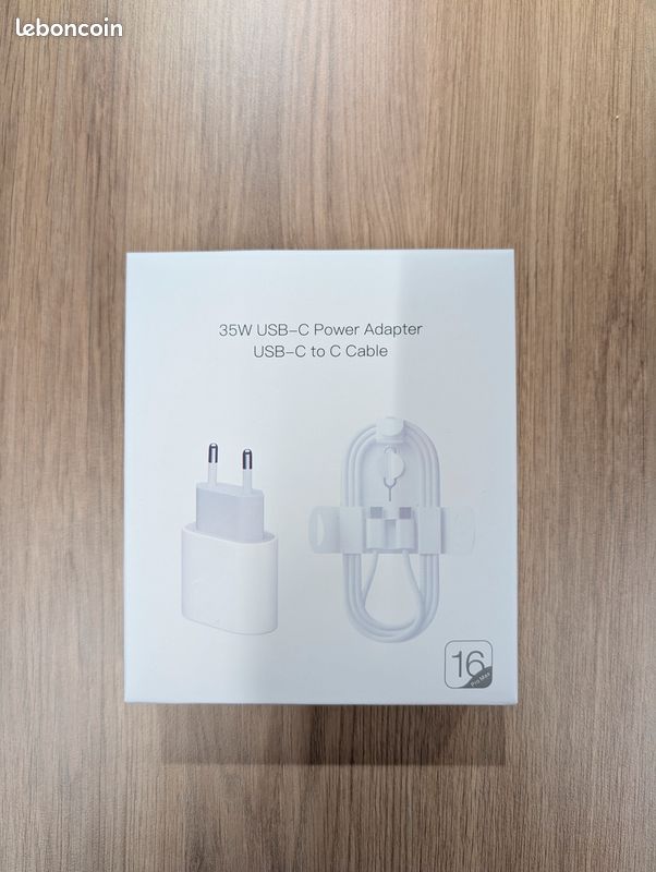 LOT de 45 chargeurs neufs usb C + cable ucb C (image 1)