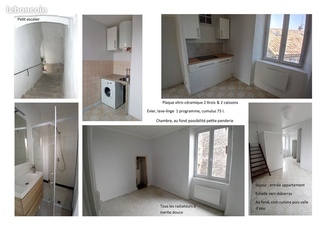 Appartement 2 pièces 37 m² · à Aubenas · 37 m² · 510 €