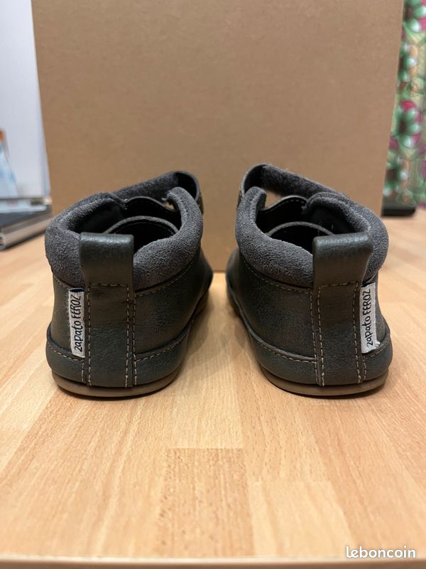 Chaussures enfants barefoot cuir (image 2)
