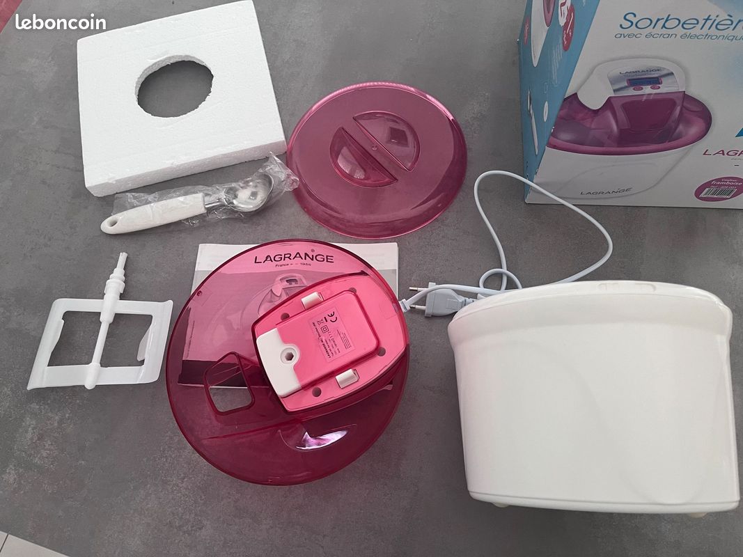 Gobelet à Céréales Abree 560ml + 310ml - Portable, Micro-ondes, Lave-vaisselle - Rose
