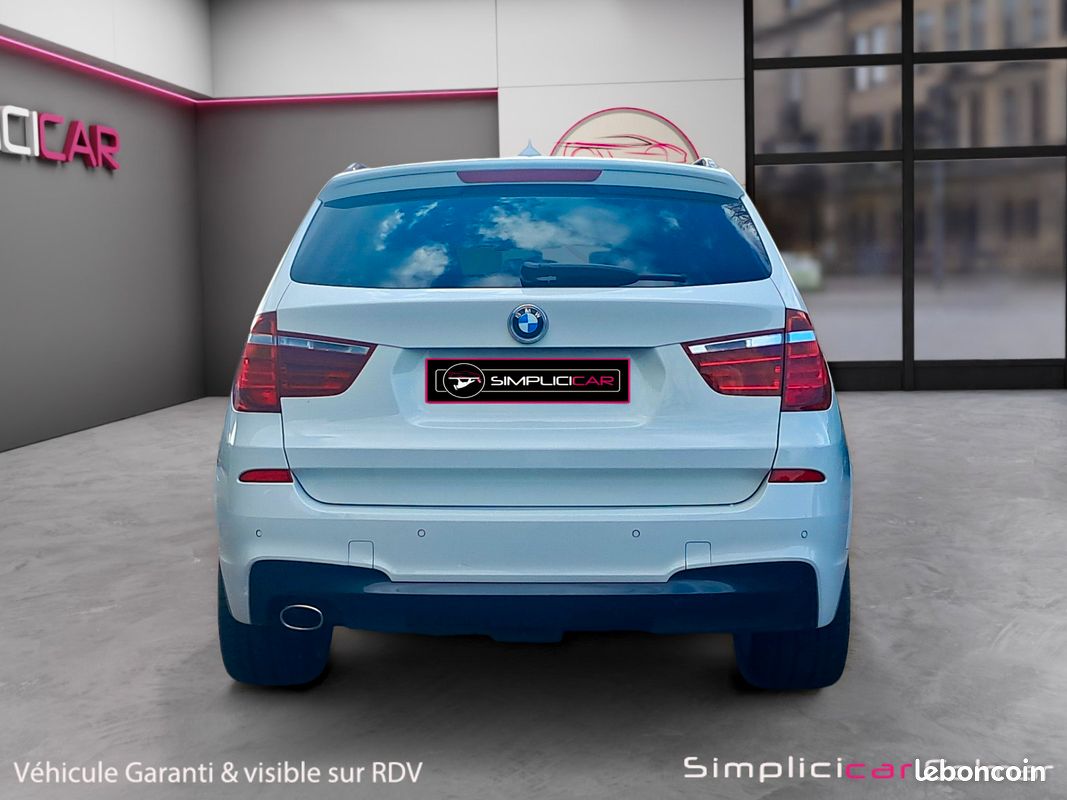 BMW X3 (F25) XDRIVE20D 184 M SPORT DESIGN BVA8 184Ch TO Jantes M19 Sieges Chauffants Garantie 12 mois (image 7)