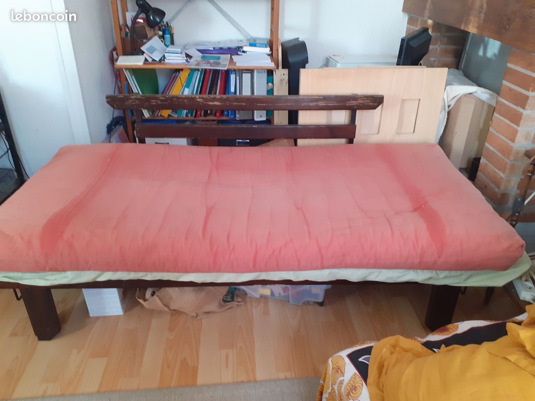 Banquette futon convertible lit 1 place (image 4)