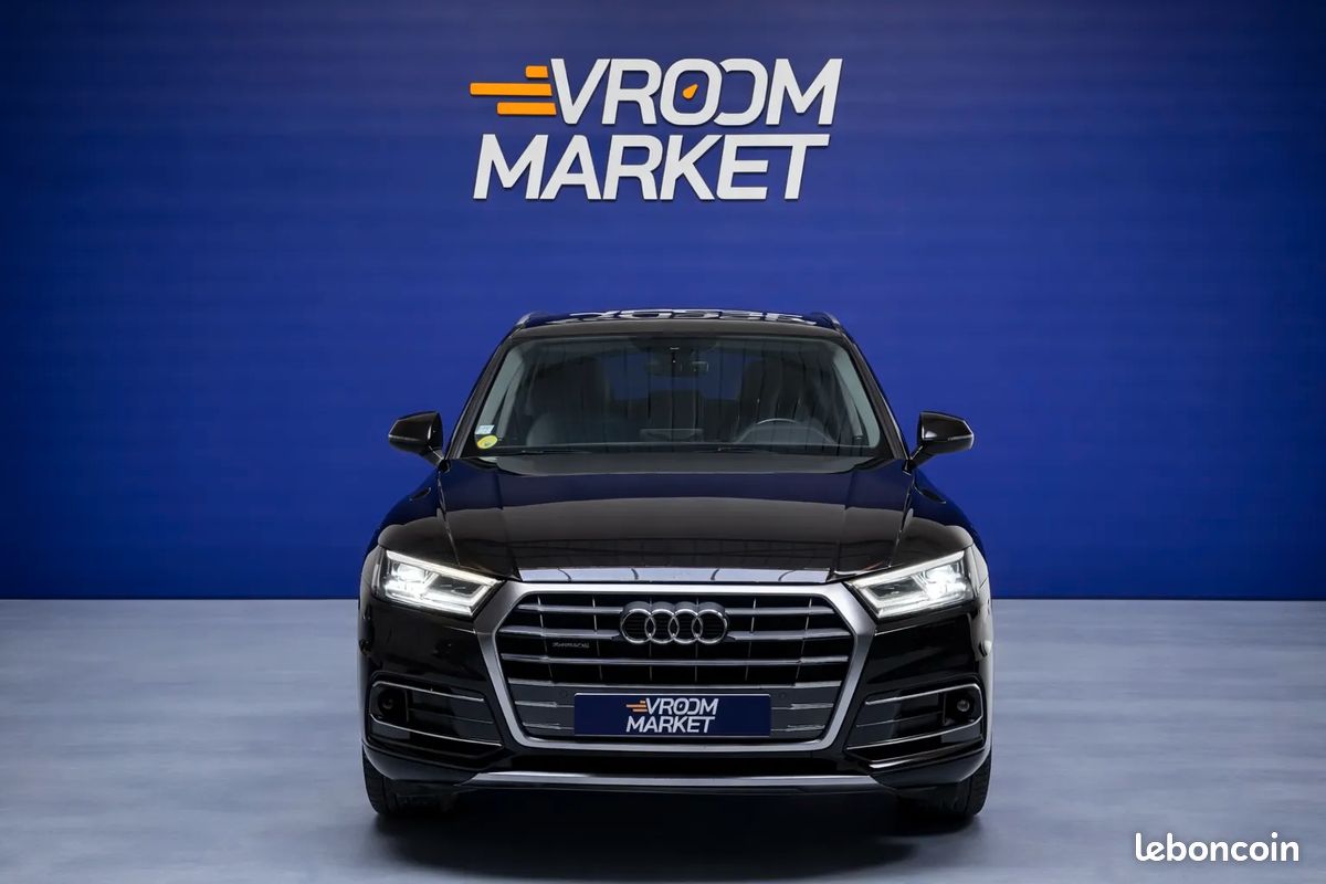 AUDI Q5 II 40 TDI 190ch Avus quattro S tronic 7 - Origine France - 4 Pneus Neufs - Toit Ouvrant - Attelage - Apple Carplay - Virtual Cockpit - (image 2)