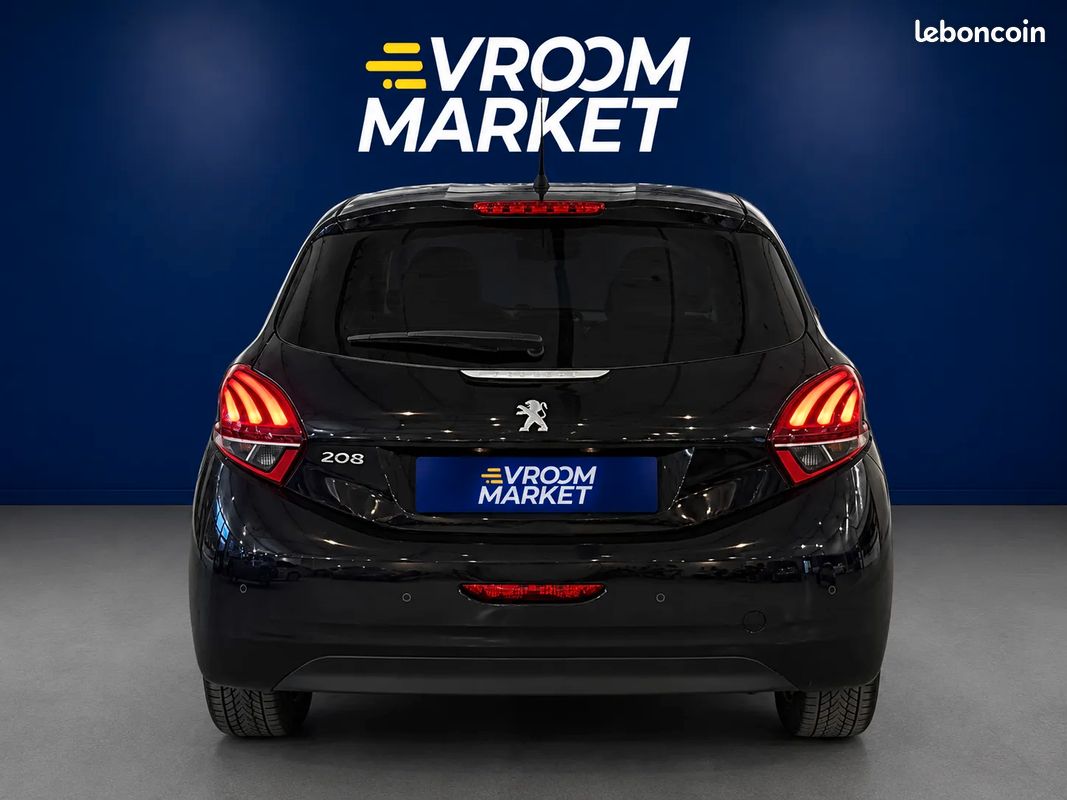 PEUGEOT 208 1.6 D 75ch STYLE - 2017 - CarPlay - Suivi complet - Régulateur de vitesse - Climatisation - Bluethoot (image 6)