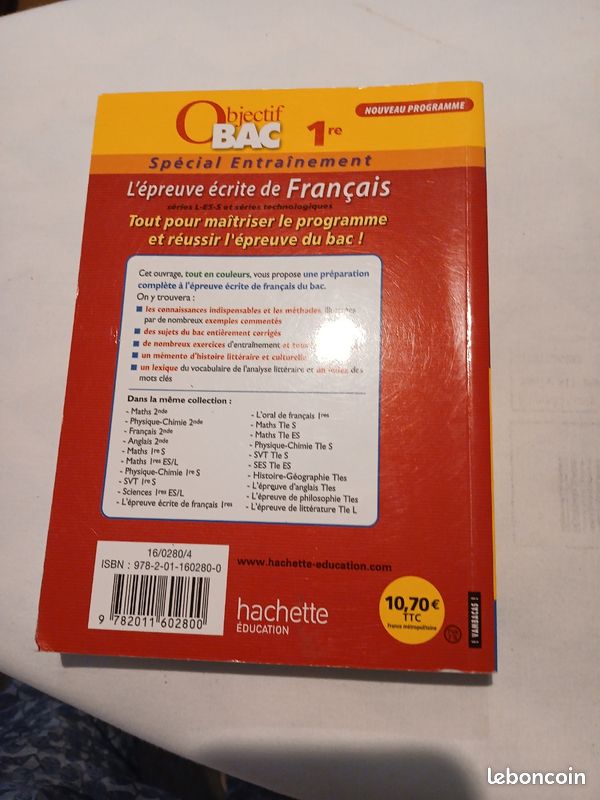 Objectif BAC 1re épreuve écrite de Français (image 3)