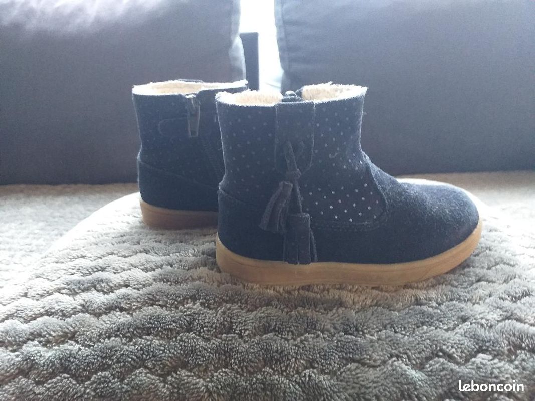 Bébé Fille Bottines Fille Okaidi Boots Okaidi Chaussures Bebe