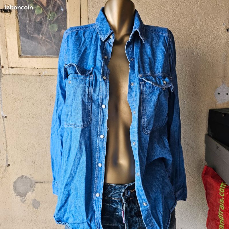 Chemise femme jean zara taille XS Vêtements