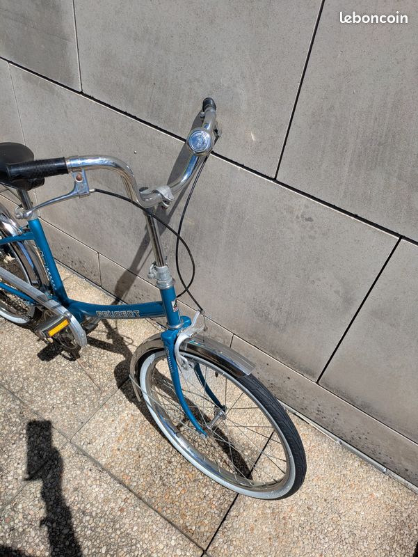 Selle De Vélo PEUGEOT NS Mini Vélo - Vintage, Fabriquée En France, Avec Collier