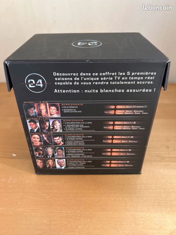 Coffret Collector Série Canal + « 24 Heures Chrono » - Saisons 1 à 5 (image 3)