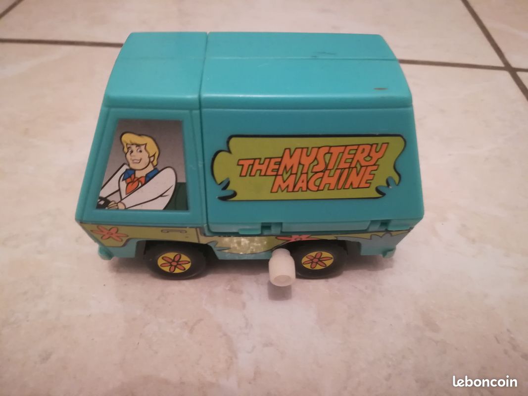 Van The Mistery Machine Scooby Doo avec mécanisme à clé (image 1)