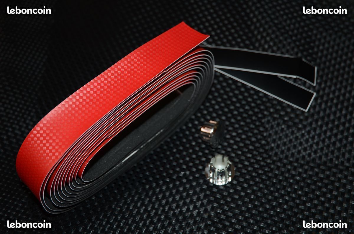 Benotto Rouge/Blanc/Noir Lisse Route Guidon Ruban Neuf