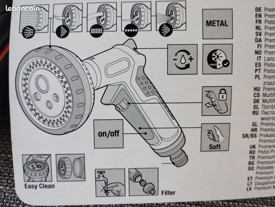 Gardena pistolet multi-applications premium (image 3)