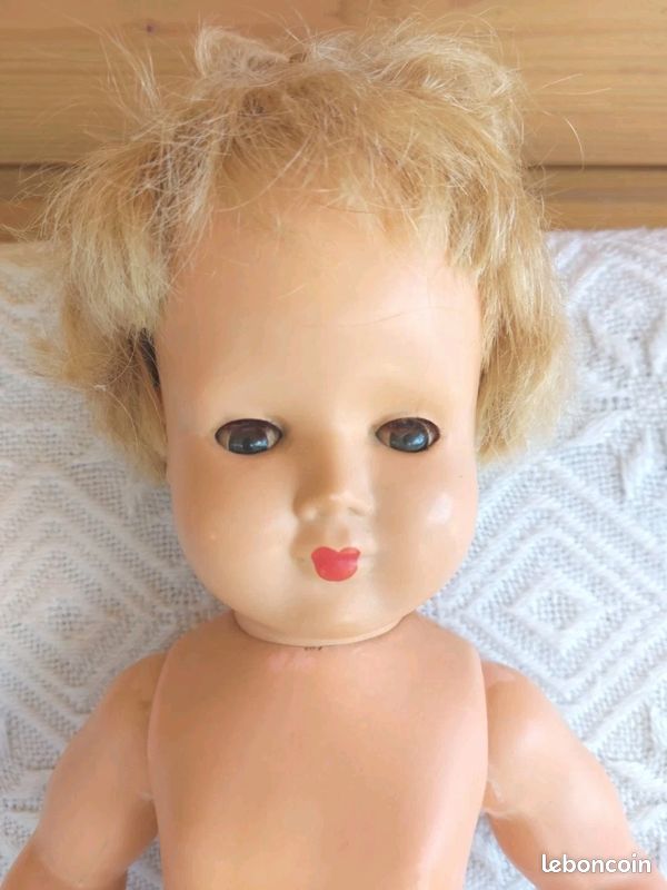 PAR AMOUR DES POUPEES : Gégé marcheuse 50 cm - RESOLU CATHERINE 1971