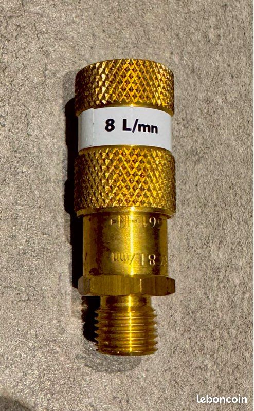 Connecteur Integra 1/4 ext - 8 L/MIN (image 1)