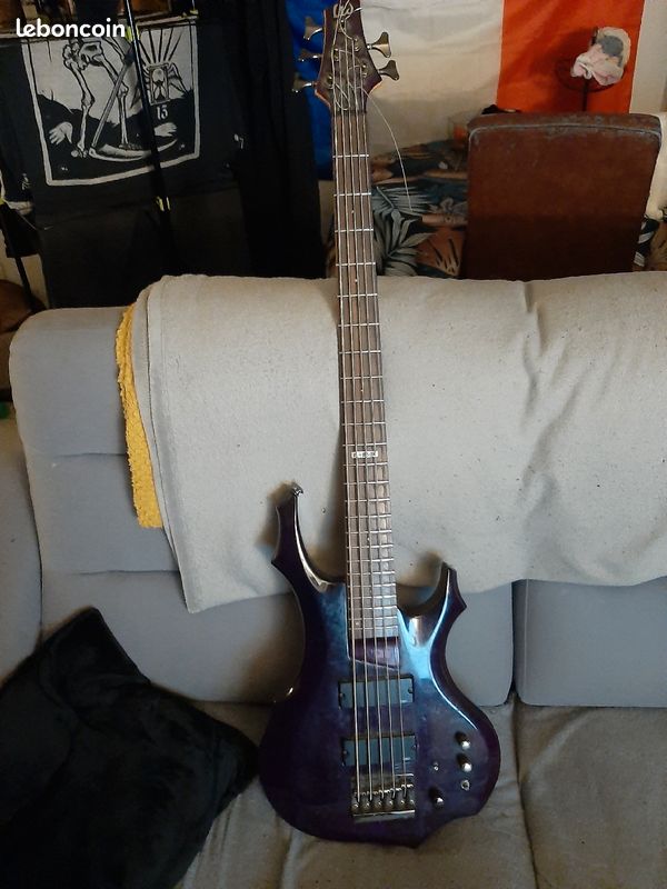 Basse 5 cordes ESP LTD F-155 DX (image 1)