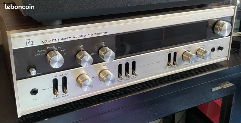 Ampli-tuner Vintage Luxman R-820E - 80W - Son D'exception - Occasion