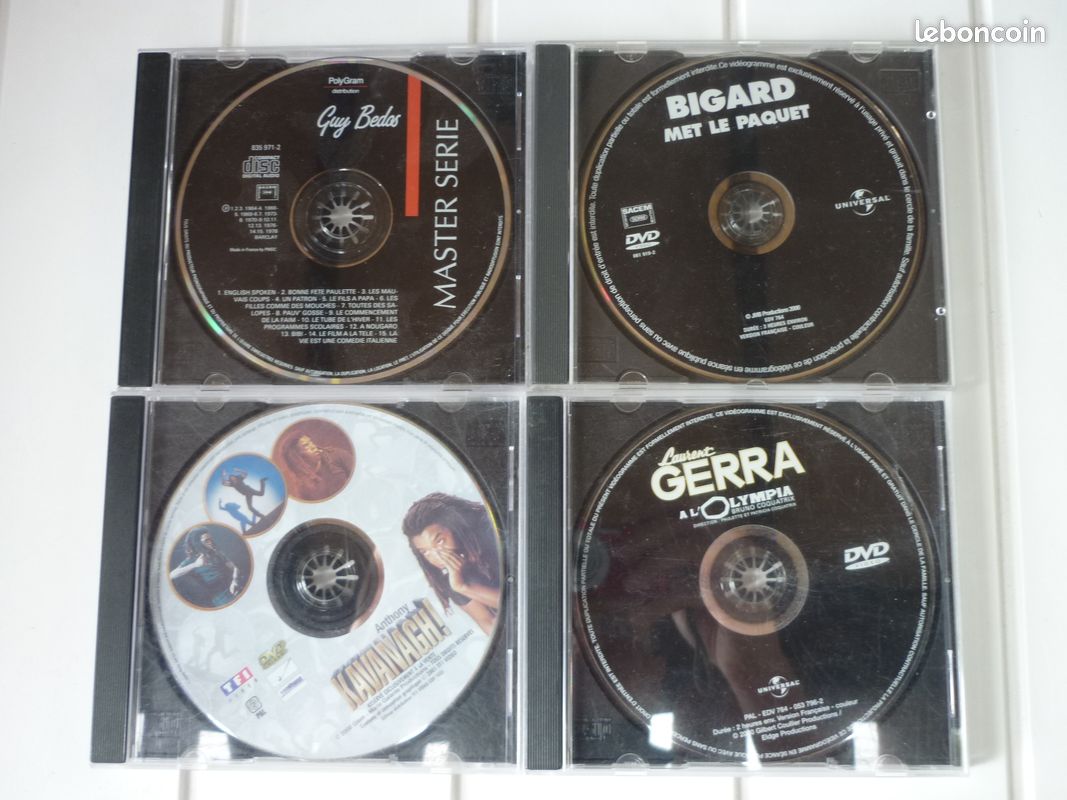 8 DVD et CD comiques (image 2)