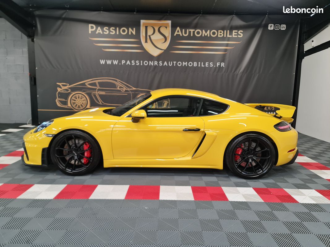 PORSCHE 718 CAYMAN GT4 4.0L 420 CH – Manuelle / Pack Clubsport (image 3)