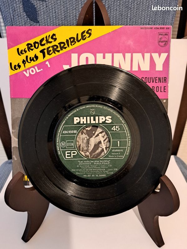 Vinyle johnny hallyday les rocks les plus terribles vol 1 (image 3)
