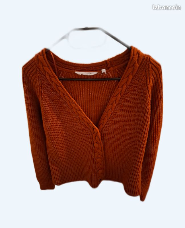 Gilet Court Gilet Femme Rouille Reclaimed Vintage Inspired Gilet