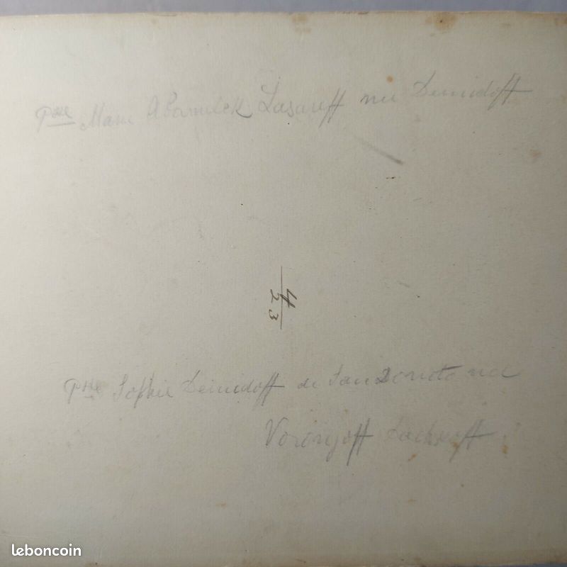Lot d'anciennes photos / portraits sur carton, Forbach / Moselle (image 9)