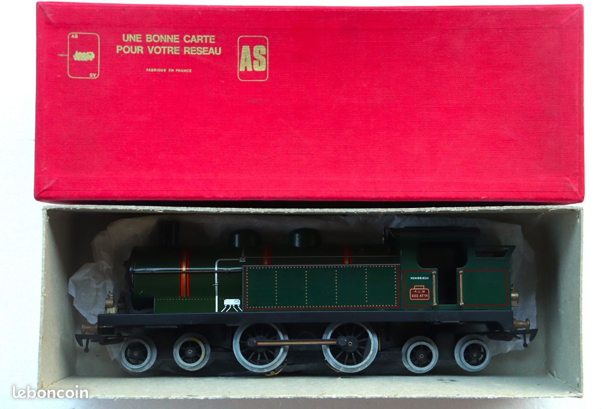 RARE LOCO DIFFUSION SNCF PLM LOCOMOTIVE A VAPEUR 141 E ou F KIT NEUF A