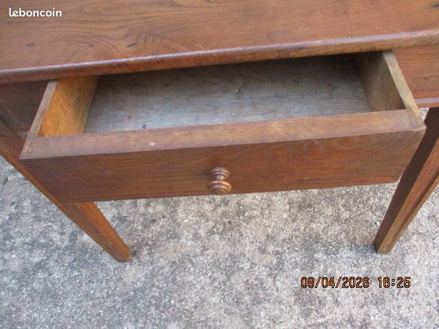 Table d'appoint bois Chêne massif - Anouk Grand Modèle