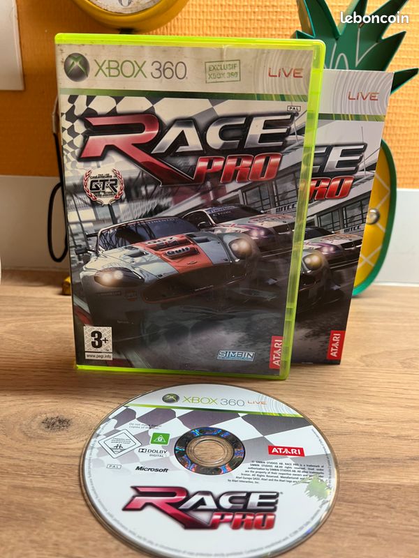 Jeu Race Pro Sur Xbox 360 - Complet (boîte, Notice) - Version PAL FR, Très Bon état