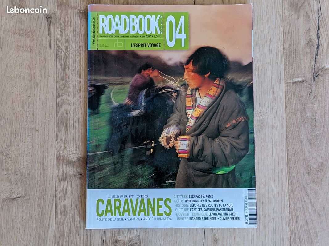 Magazine Roadbook N°04 - Juin 2007 - Spécial L'esprit des caravanes (image 1)
