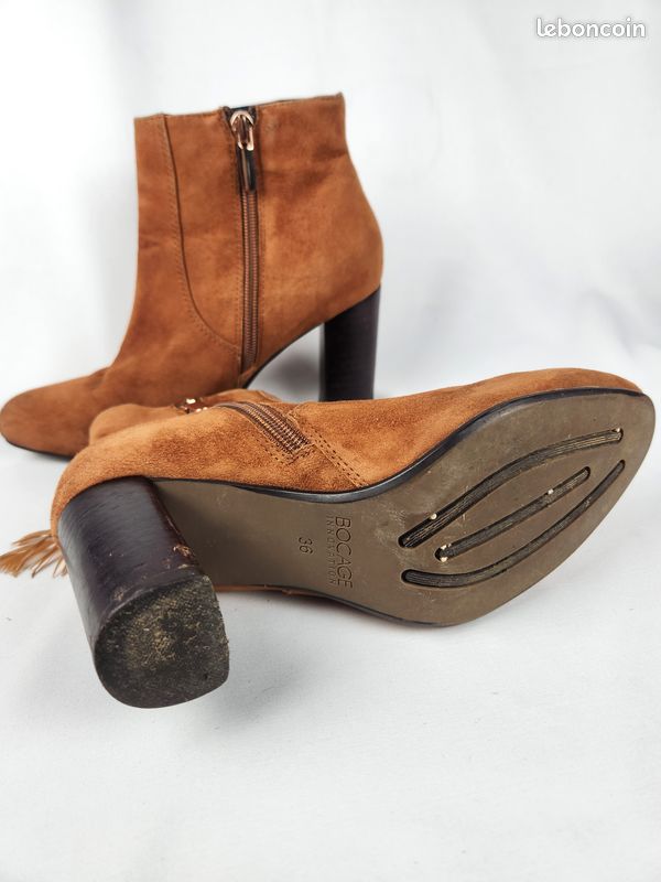 Chaussures Bocage Bocage Soldes Bottines Bocage Femme Daim