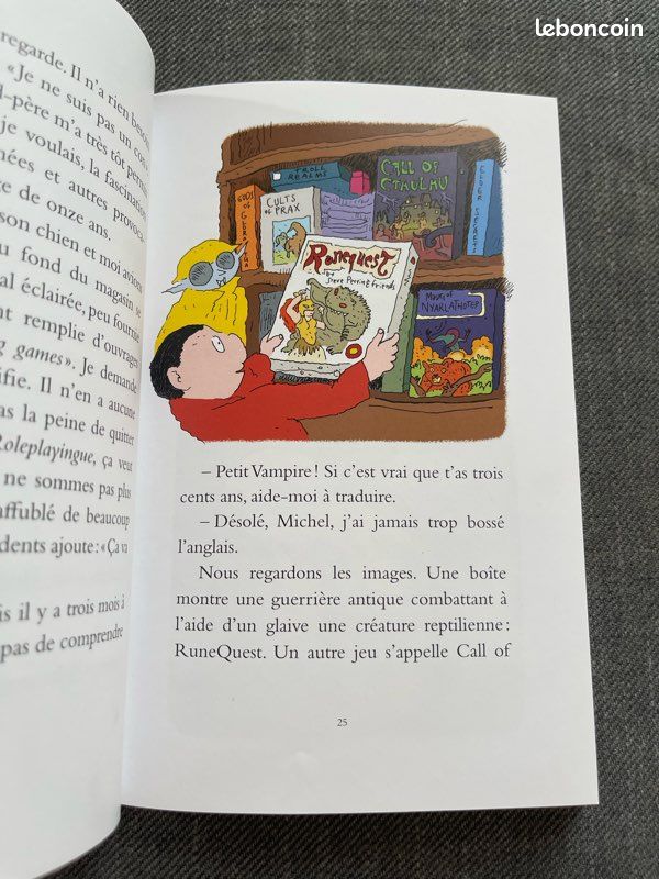 Livre Petit Vampire T.2 Le pouvoir du dragon de Joann Sfar (image 2)