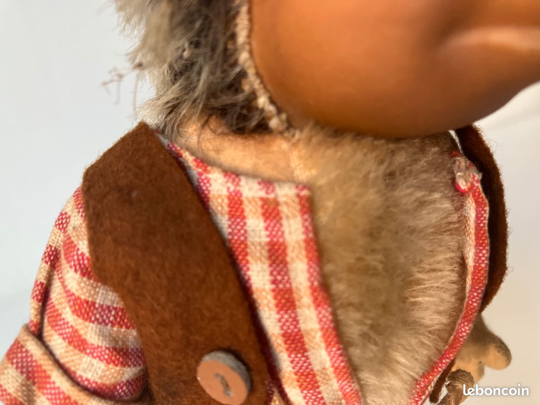 CPA ALLEMAGNE MECKI HERISSON AMOUREUX BD MARIONNETTE 1950 DIEHL N° 10