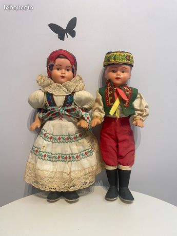 Poupée Folklorique Russe Avec Oie – Artiste Lebedeva – Neuf